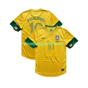 Tenue Brésil RONALDINHO 10 2012 Retro Domicile Maillot de Foot